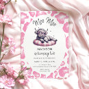 Search for moo cow birthday invitations Baby girl