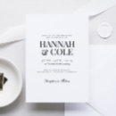 Search for bold wedding invitations Classic
