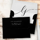 Search for black and white envelopes Professional