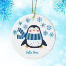 Search for cute penguin christmas decor Snowflakes