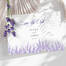 Search for lavender save the date postcards Calligraphy