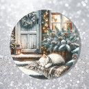 Search for christmas kitten stickers Festive