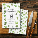 Search for kitchen party invitations Botanical