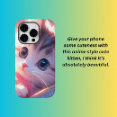 Search for cartoon kitten iphone cases Pink