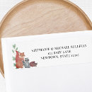 Search for woodland return address labels Greenery