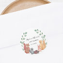 Search for woodland animals stickers Rustic