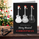 Search for guitar” christmas cards Guitarist