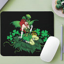 Search for st patricks day mousepads Shamrock