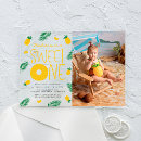 Search for pineapple 1st birthday invitations Tropical
