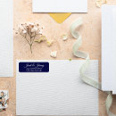 Search for blue and white return address labels Trendy