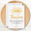 Search for sun thank you cards Baby boy