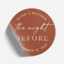 Search for earth tone wedding stickers Terracotta