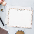Search for leaf border note cards Elegant