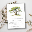 Search for oak tree invitations Watercolor