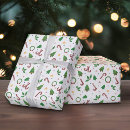 Search for holly christmas wrapping paper Candy cane