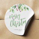 Search for elegant merry christmas stickers Simple