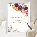 Search for fall wedding posters Burgundy