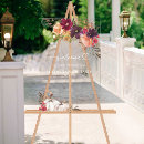 Search for burgundy floral wedding signs Elegant