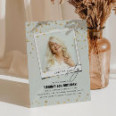 Search for photo 60th birthday invitations Typography
