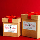 Search for retro santa stickers North pole