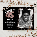 Search for 45th birthday invitations Modern
