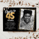 Search for 45th birthday invitations Modern