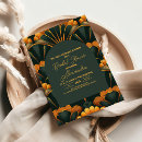 Search for great gatsby bridal shower invitations Black and gold