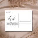 Search for chic wedding postcards Thanks