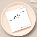 Search for black white note cards Script calligraphy