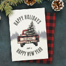 Search for trucking christmas cards Family