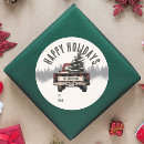 Search for christmas truck Vintage red truck