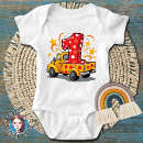 Search for construction first birthday baby clothes 1st