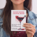Search for cocktail recipe postcards Martini