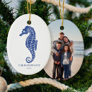 Search for seahorse christmas tree decorations Seashells