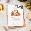 Search for wine and cheese engagement party invitations Casual