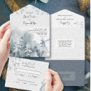 Search for stag wedding invitations Dusty blue