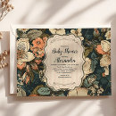 Search for watercolor flowers baby shower invitations Elegant