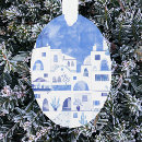 Search for town christmas tree decorations Santorini