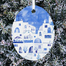 Search for santorini christmas tree decorations Greece