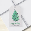 Search for christmas tree gift tags Watercolor