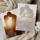 Search for photo bridal shower invitations Handwritten script