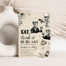 Search for scary halloween invitations Vintage