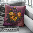 Search for purple flower cushions Vintage