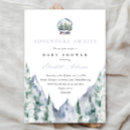 Search for pine tree baby shower invitations Mountains