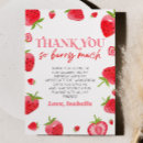 Search for fruit thank you cards Berry sweet