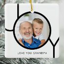 Search for grandfathering christmas tree decorations Black and white