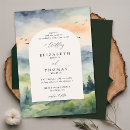 Search for sunrise wedding invitations Modern