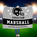 Search for football blankets Helmet