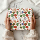 Search for christmas cookie wrapping paper Red and green