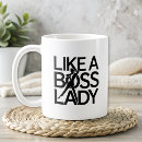 Search for like a boss mugs Typography